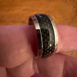 Men’s metal wedding band